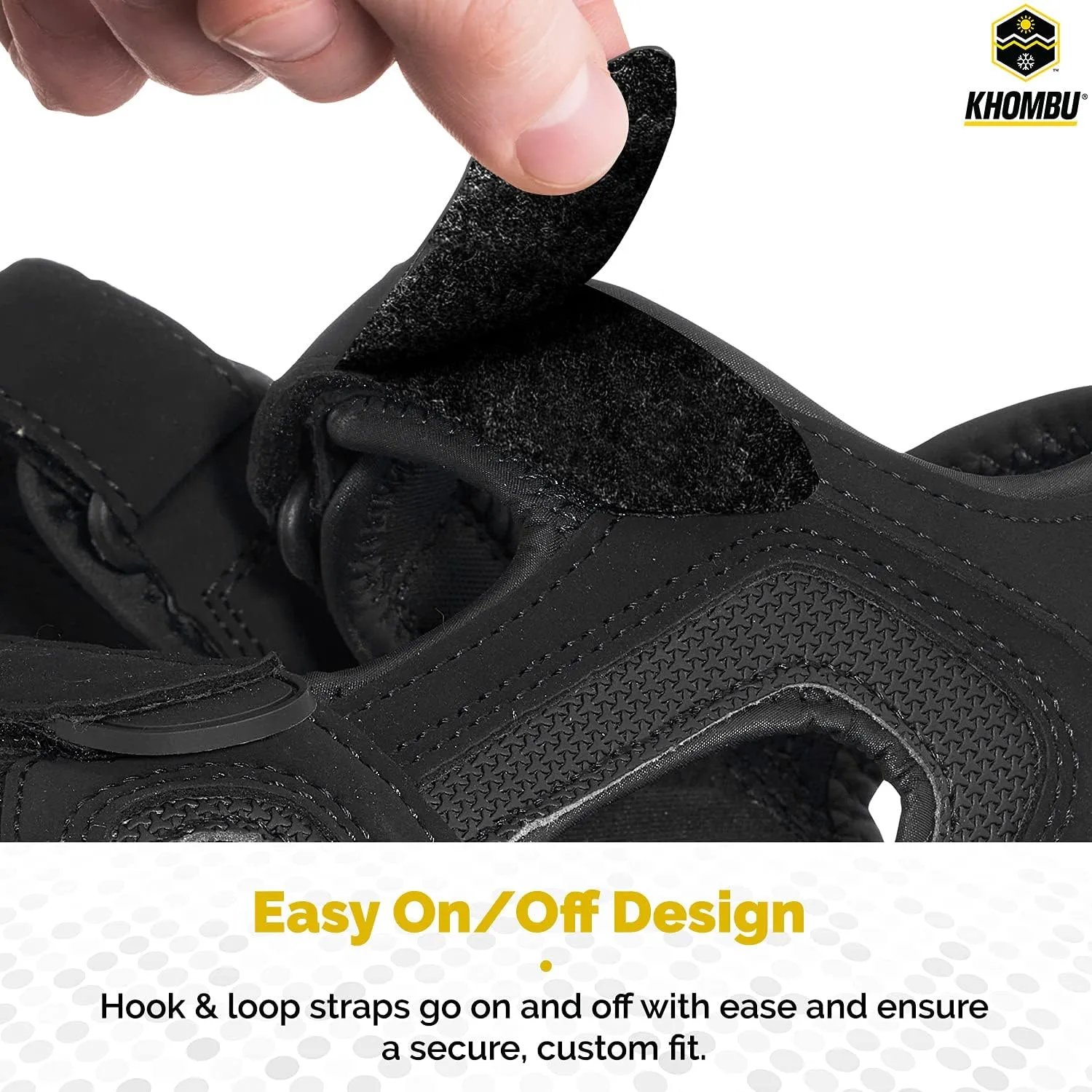 Khombu Boy's Open Toe Sandal