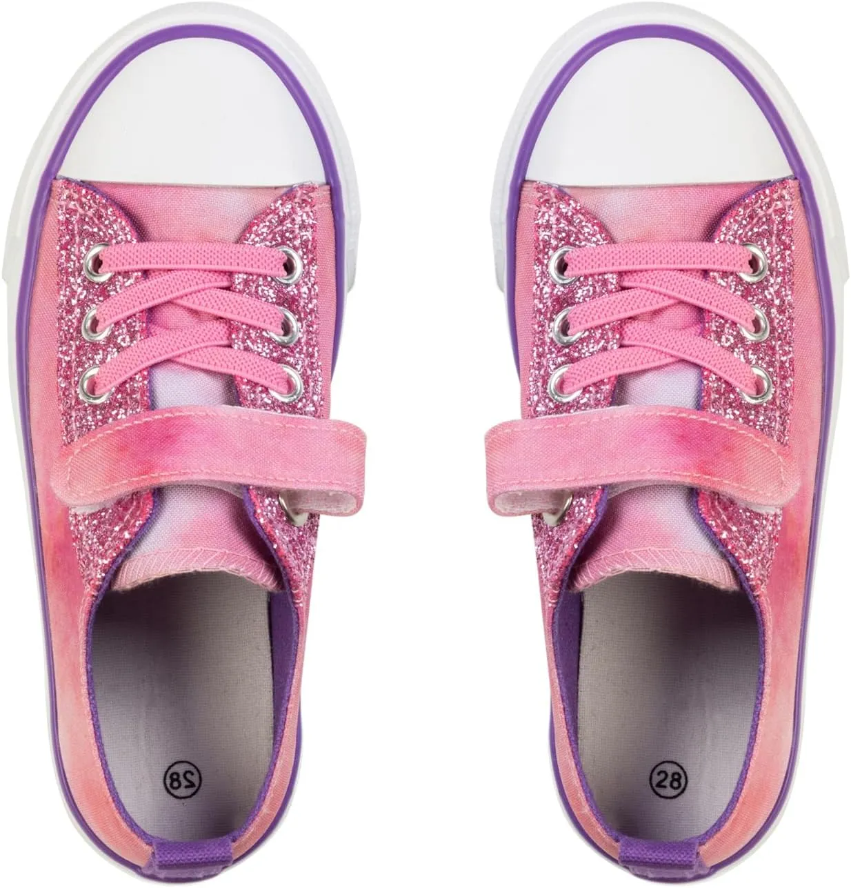 Kids Canvas Sneakers Girls Canvas Shoes Toddler Casual Shoes Walking Sport Shoes Low Top Canvas Shoes