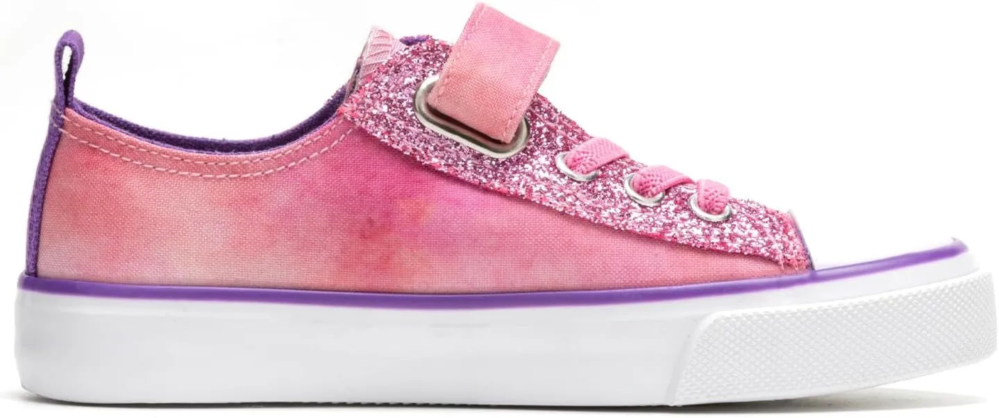 Kids Canvas Sneakers Girls Canvas Shoes Toddler Casual Shoes Walking Sport Shoes Low Top Canvas Shoes