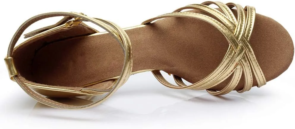 Latin Dancing Shoes Women Ballroom Dance Sandals Prom Women's Sandals