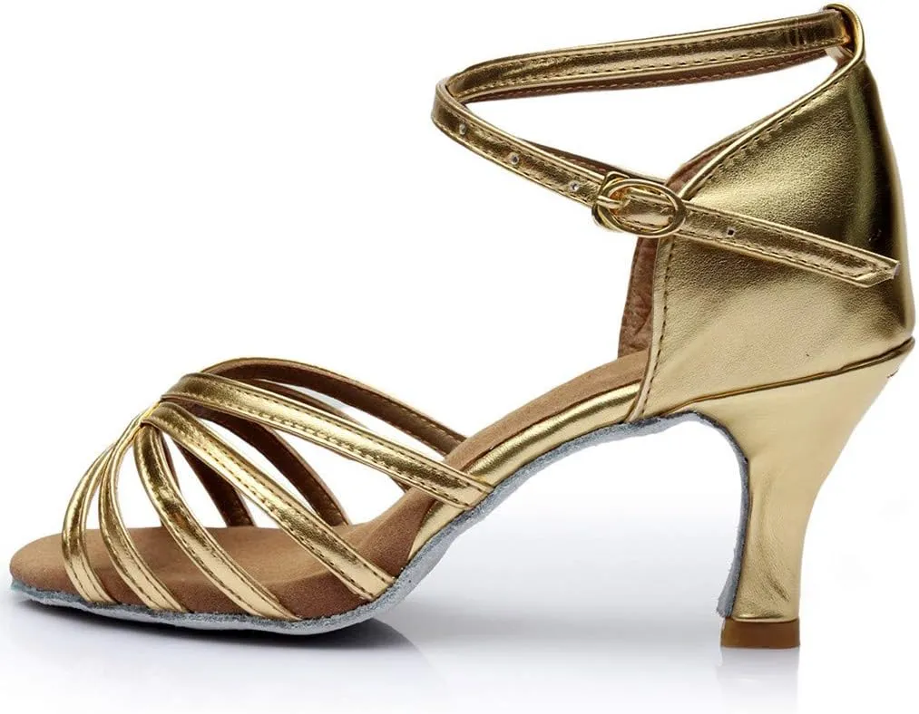 Latin Dancing Shoes Women Ballroom Dance Sandals Prom Women's Sandals