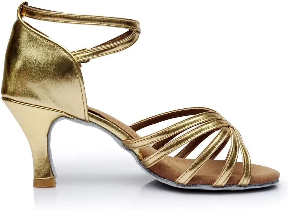 Latin Dancing Shoes Women Ballroom Dance Sandals Prom Women's Sandals