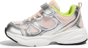 LUCKY STEP Kids Tennis Running Shoes for Children Athletic Sports Gym Lightweight Casual Walking Wide Shoes Toddler School Sneakers