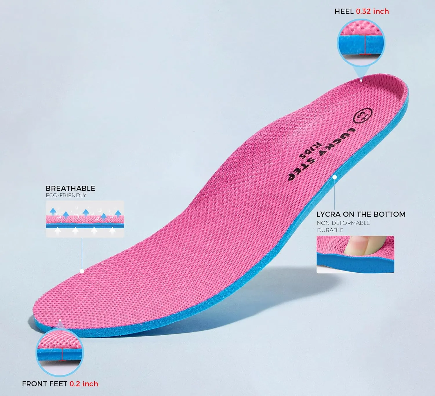 LUCKY STEP Kids Tennis Running Shoes for Children Athletic Sports Gym Lightweight Casual Walking Wide Shoes Toddler School Sneakers