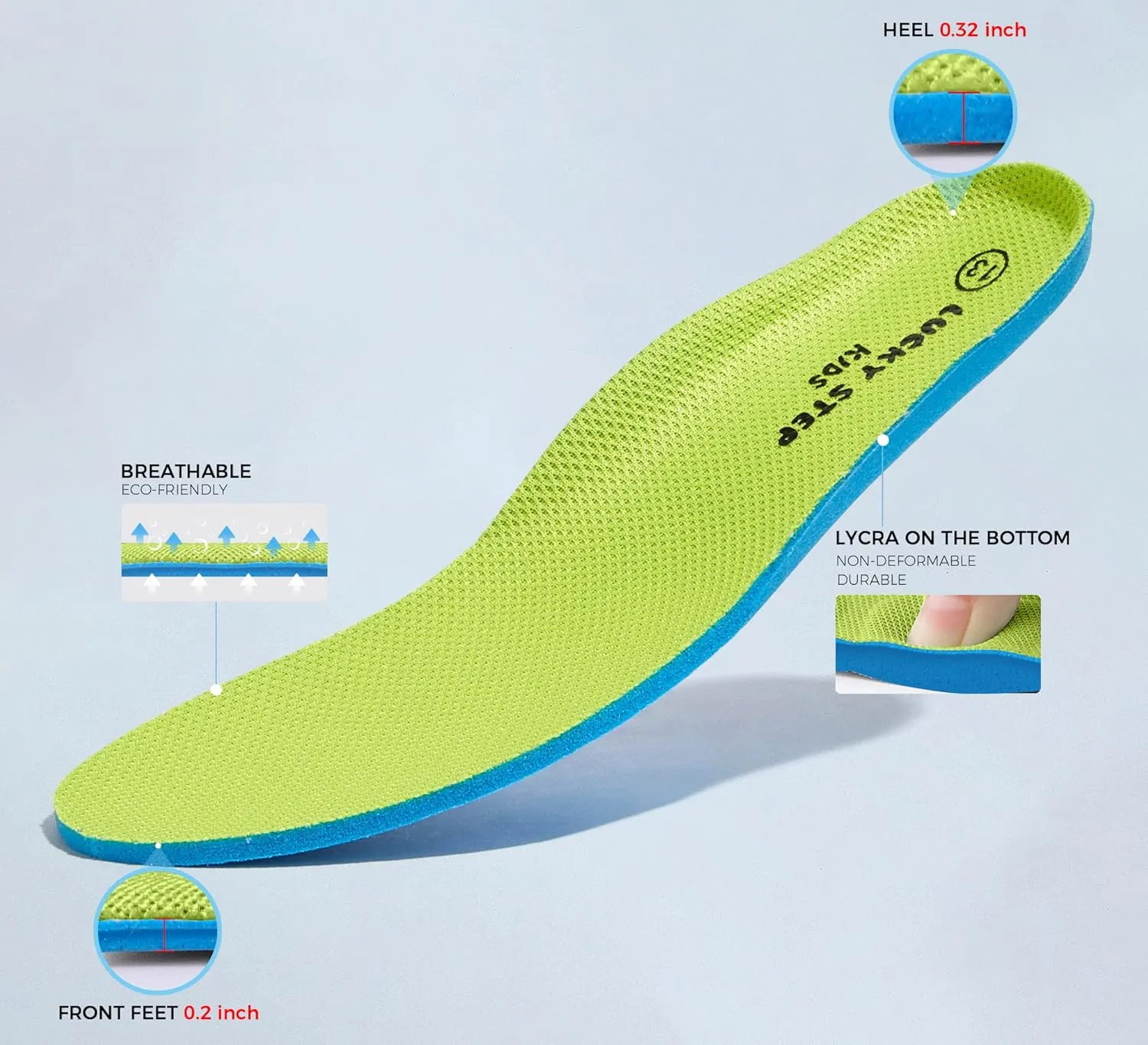 LUCKY STEP Kids Tennis Running Shoes for Children Athletic Sports Gym Lightweight Casual Walking Wide Shoes Toddler School Sneakers