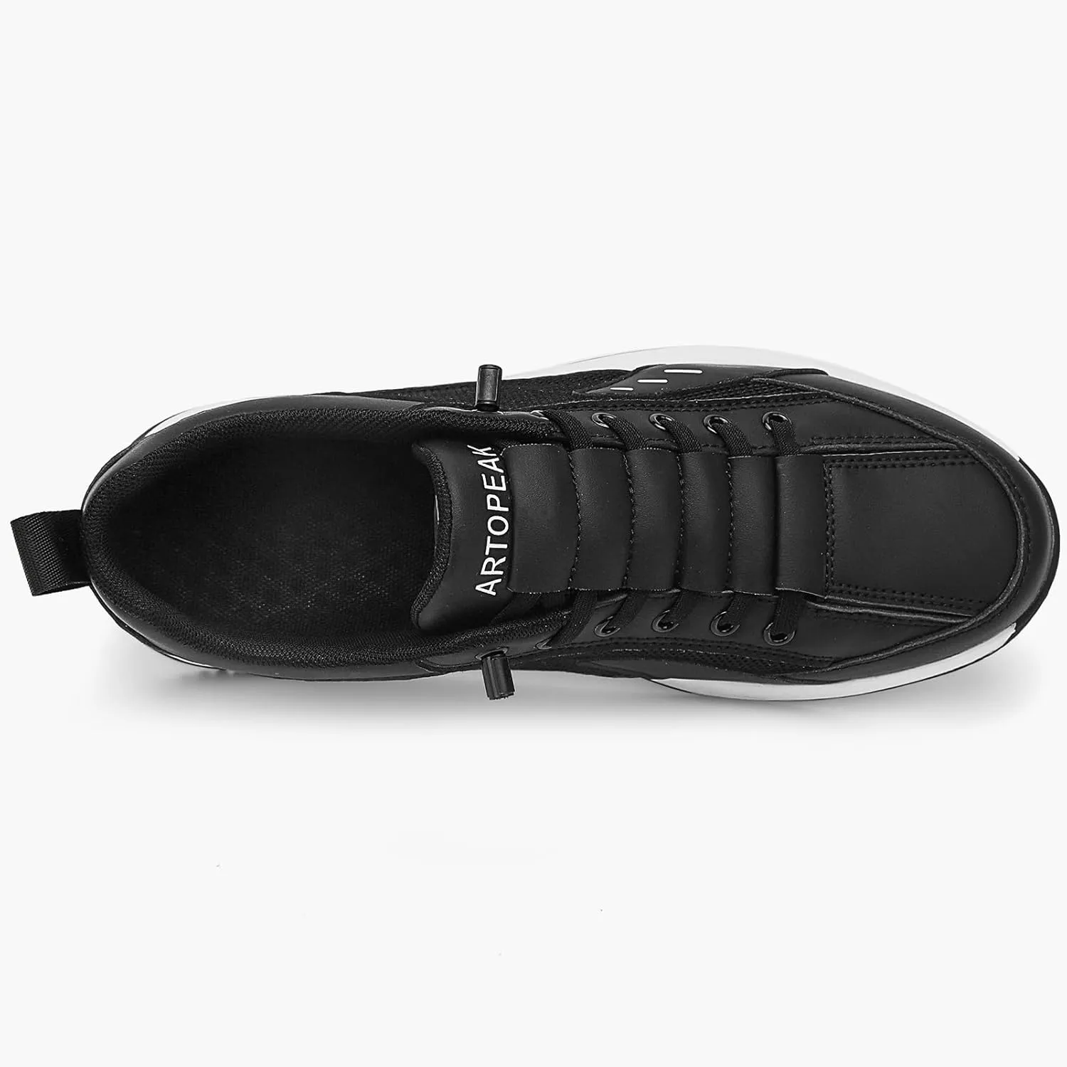 Men's Casual Dress Sneakers Business Shoes Laceless Fashion Sneakers