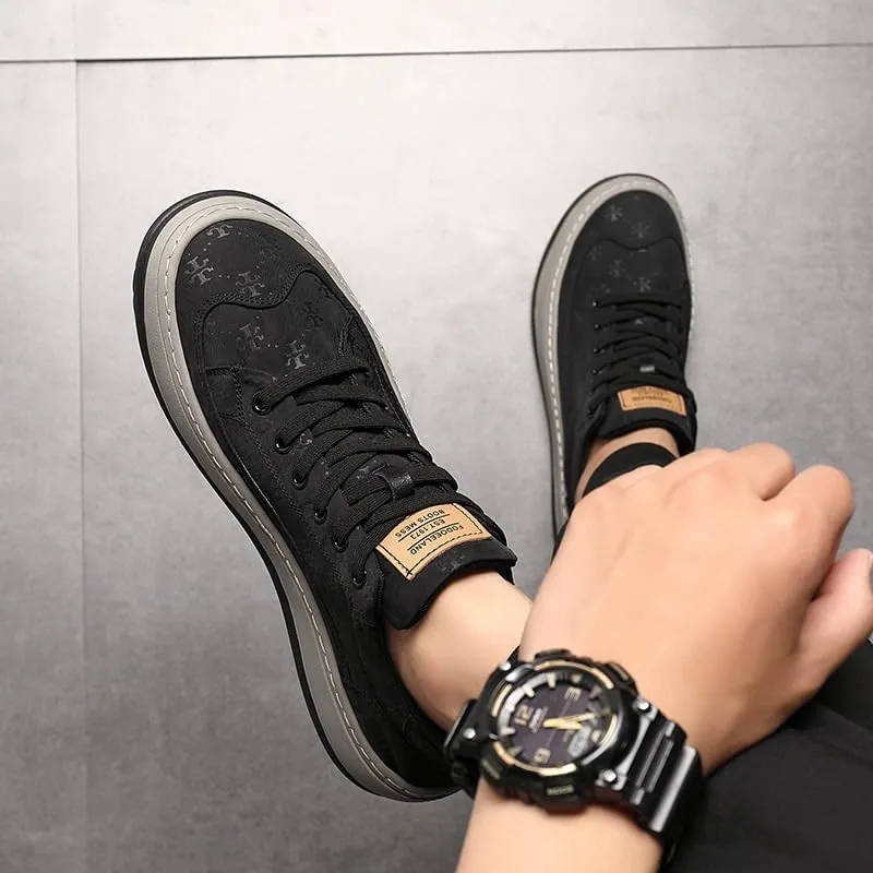 Men's Casual Everyday Shoes Breathable Upper Sneakers with Cushioned Footbed for Support