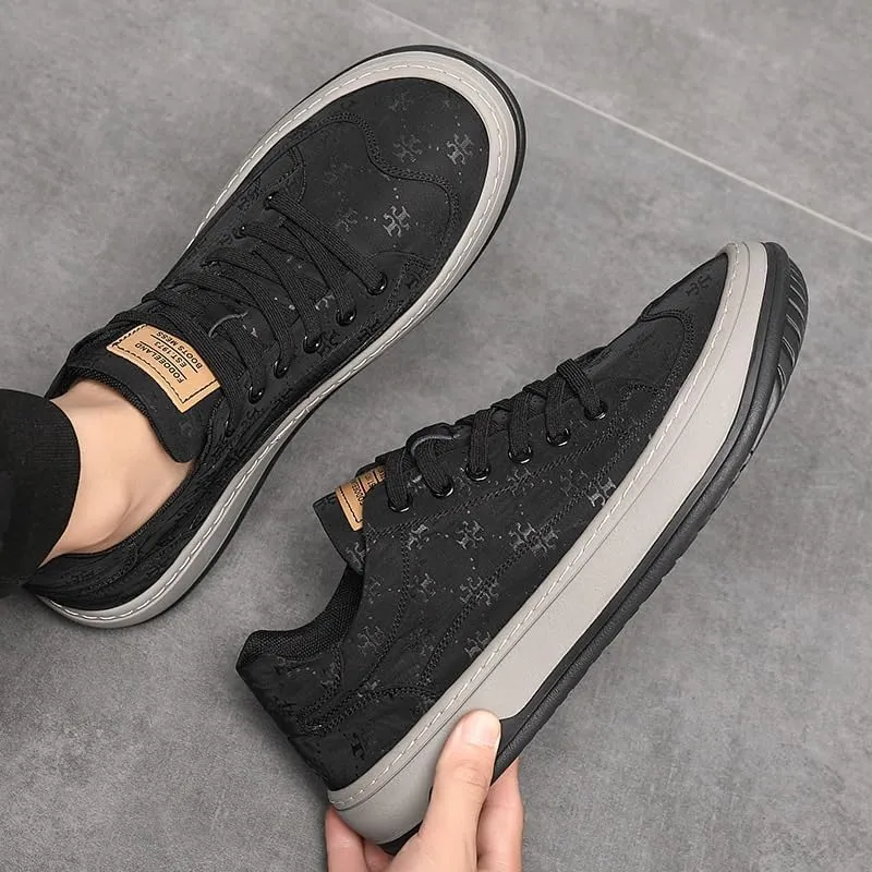 Men's Casual Everyday Shoes Breathable Upper Sneakers with Cushioned Footbed for Support