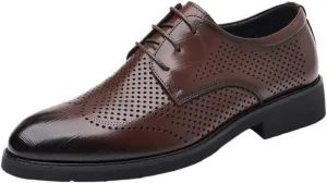 Mens Lace-up Dress Sneakers Leather Shoes Lightweight Classic Formal Patent Leather Slip-on Loafers Wedding Dress Shoes