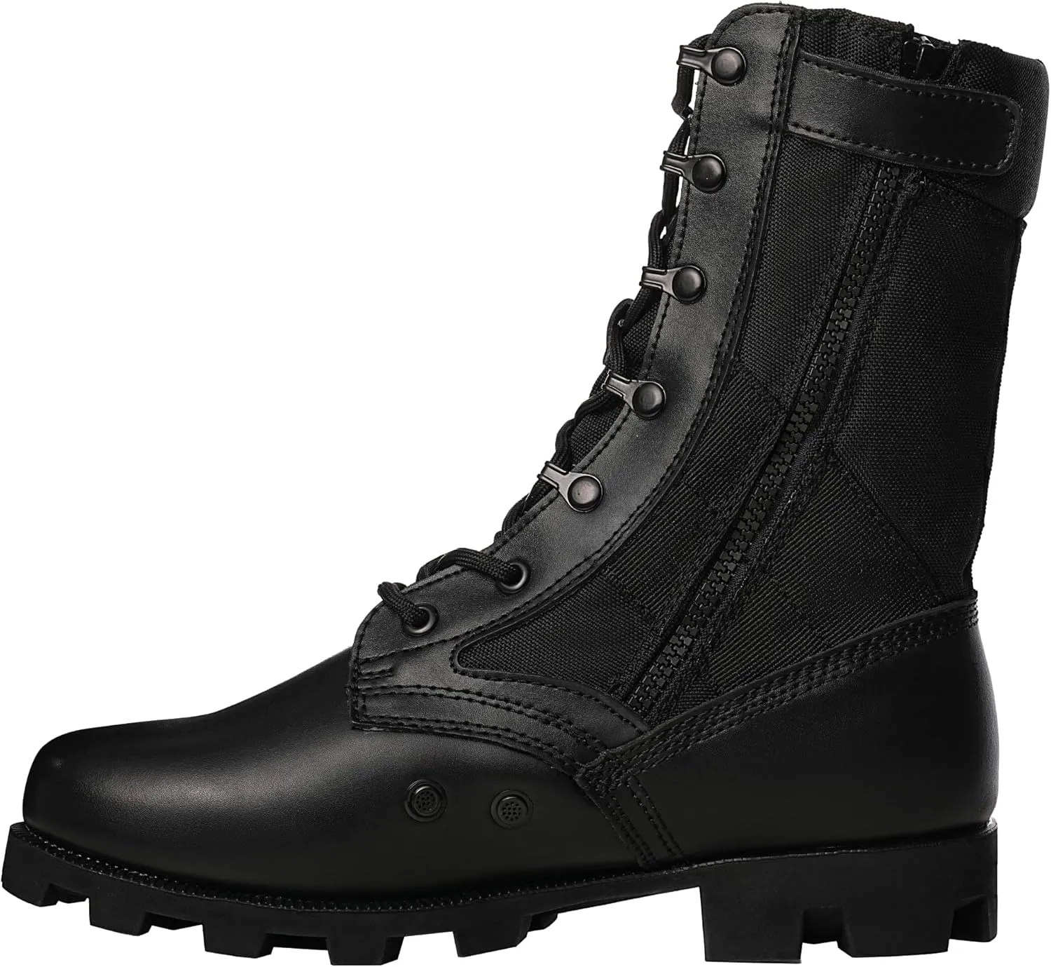 Men's Military Jungle Combat Boots 8 Inch Lightweight Motorcycle Tactical Boot Police Army Botas