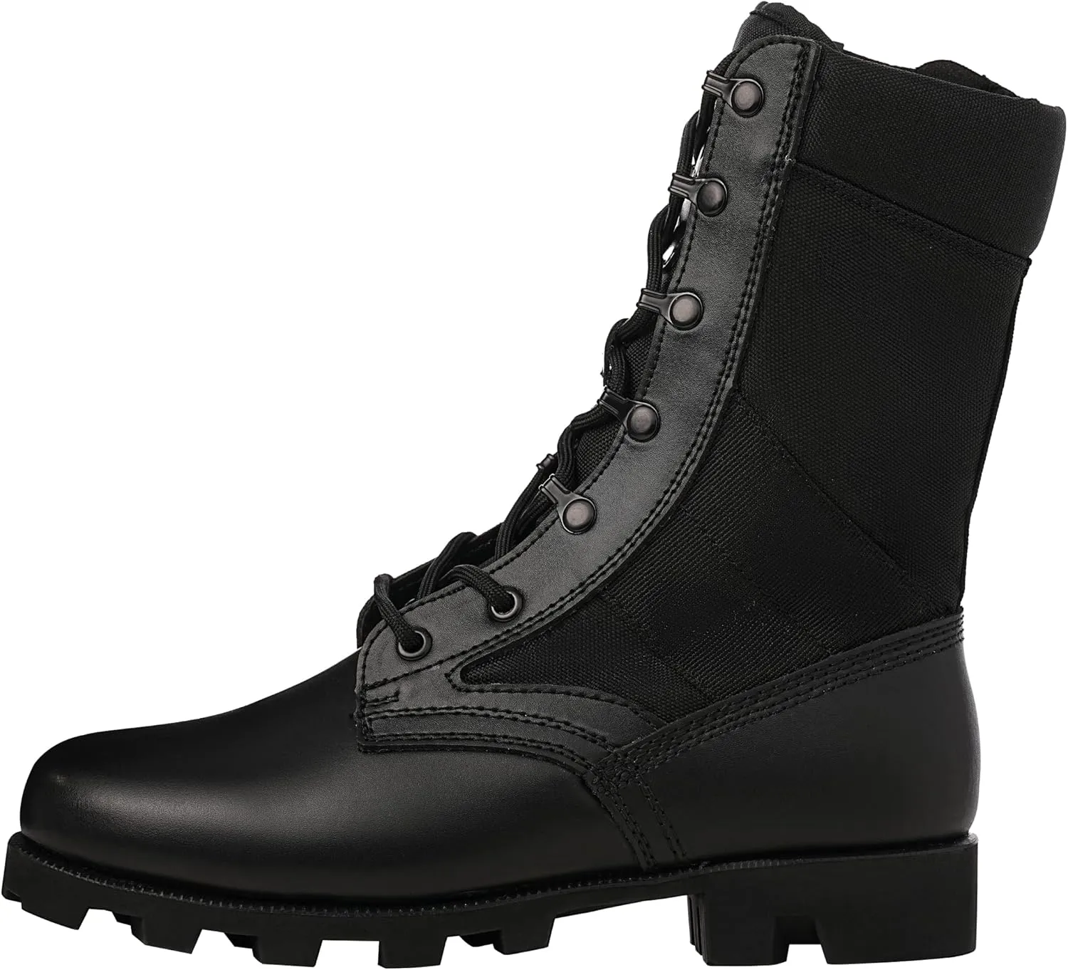 Men's Military Jungle Combat Boots 8 Inch Lightweight Motorcycle Tactical Boot Police Army Botas