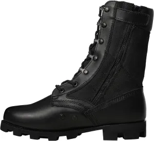 Men's Military Jungle Combat Boots 8 Inch Lightweight Motorcycle Tactical Boot Police Army Botas