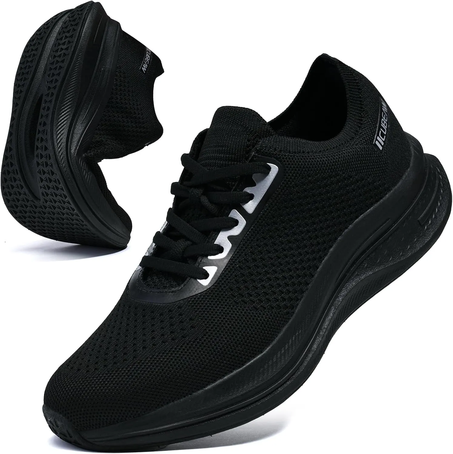 Mens Non Slip Walking Sneakers Breathable Athletic Running Shoes Gym Tennis Shoes for Men