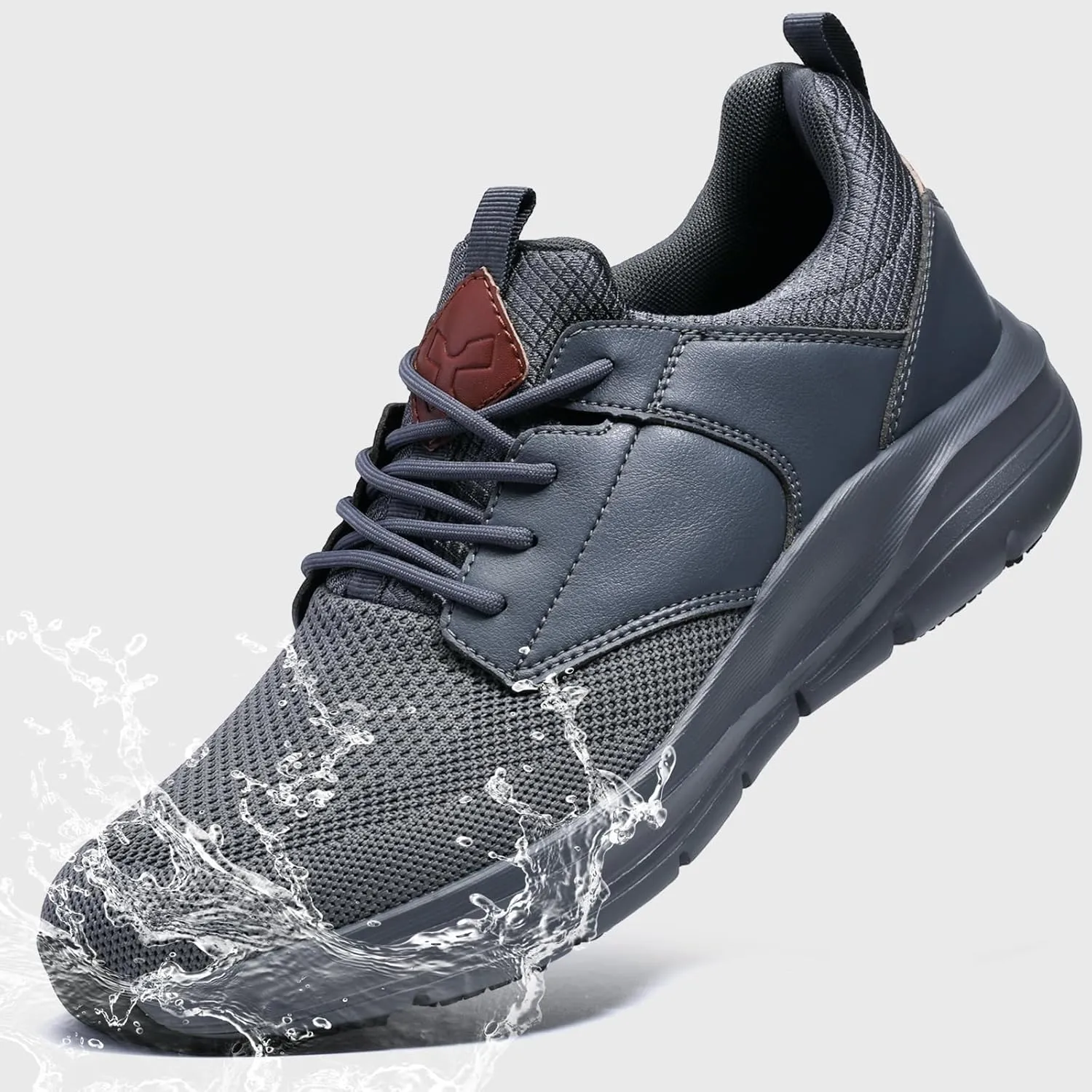 Mens Non Slip Work Shoes Walking Sneakers Zapatos Trabajo Food Service Chef Kitchen
