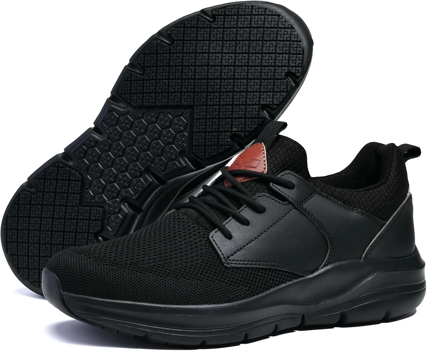 Mens Non Slip Work Shoes Walking Sneakers Zapatos Trabajo Food Service Chef Kitchen