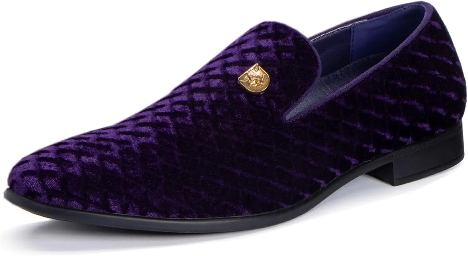 Men's Penny Slip-on Velvet Loafer Suede Dress Shoes Designer Smoking Slipper Prom Wedding Shoes