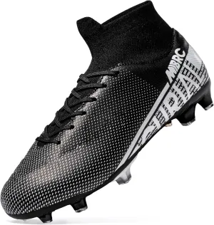 Mens Soccer Cleats High Top Soccer Shoes for Men