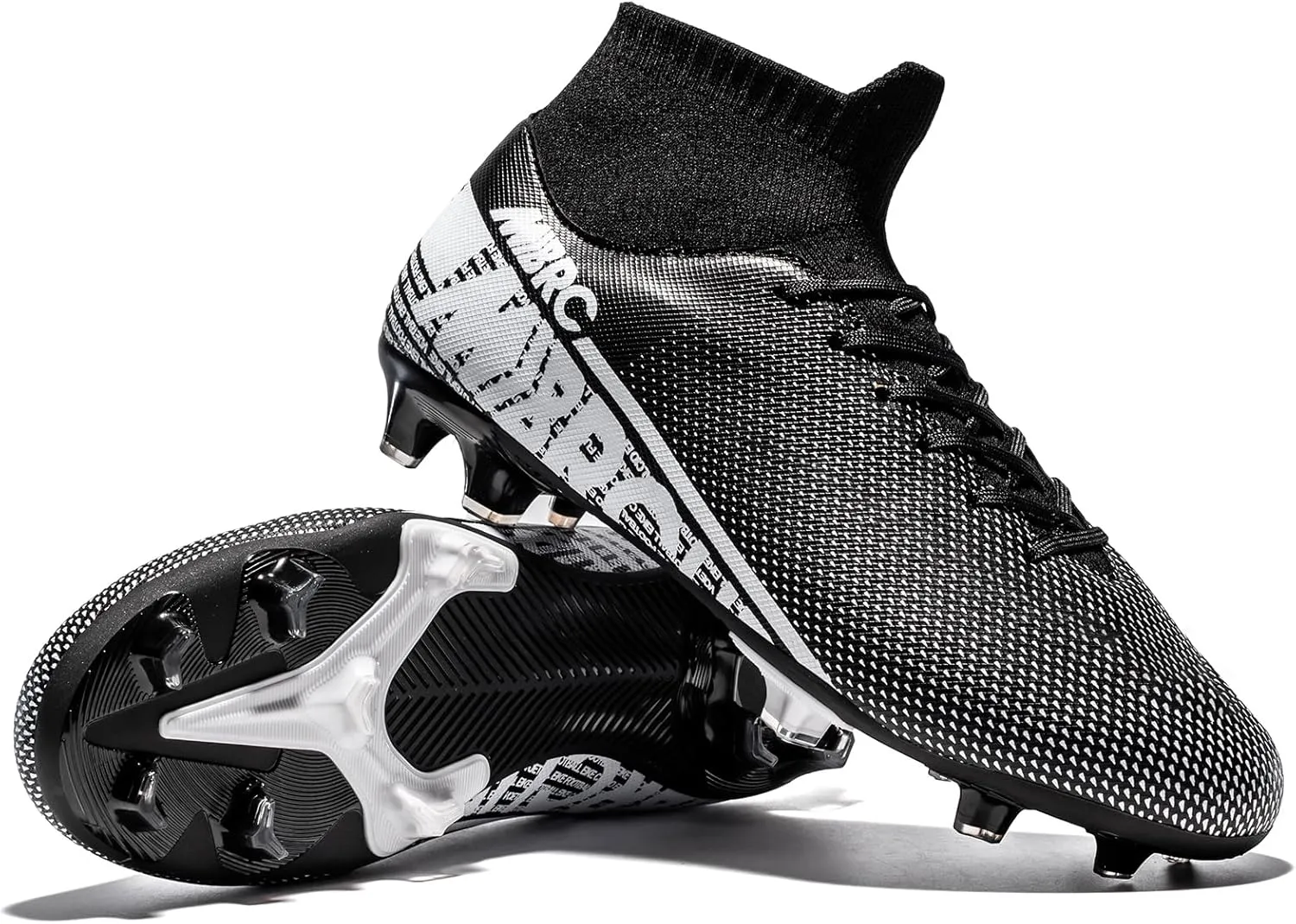 Mens Soccer Cleats High Top Soccer Shoes for Men