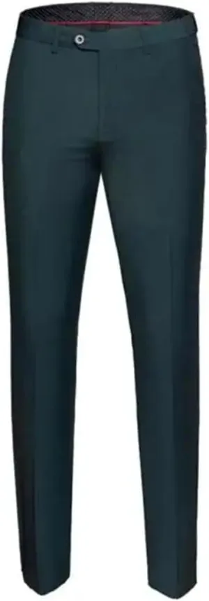 Men's Solid Casual Bright Color Simple Wedding Party Formal Suit Trousers