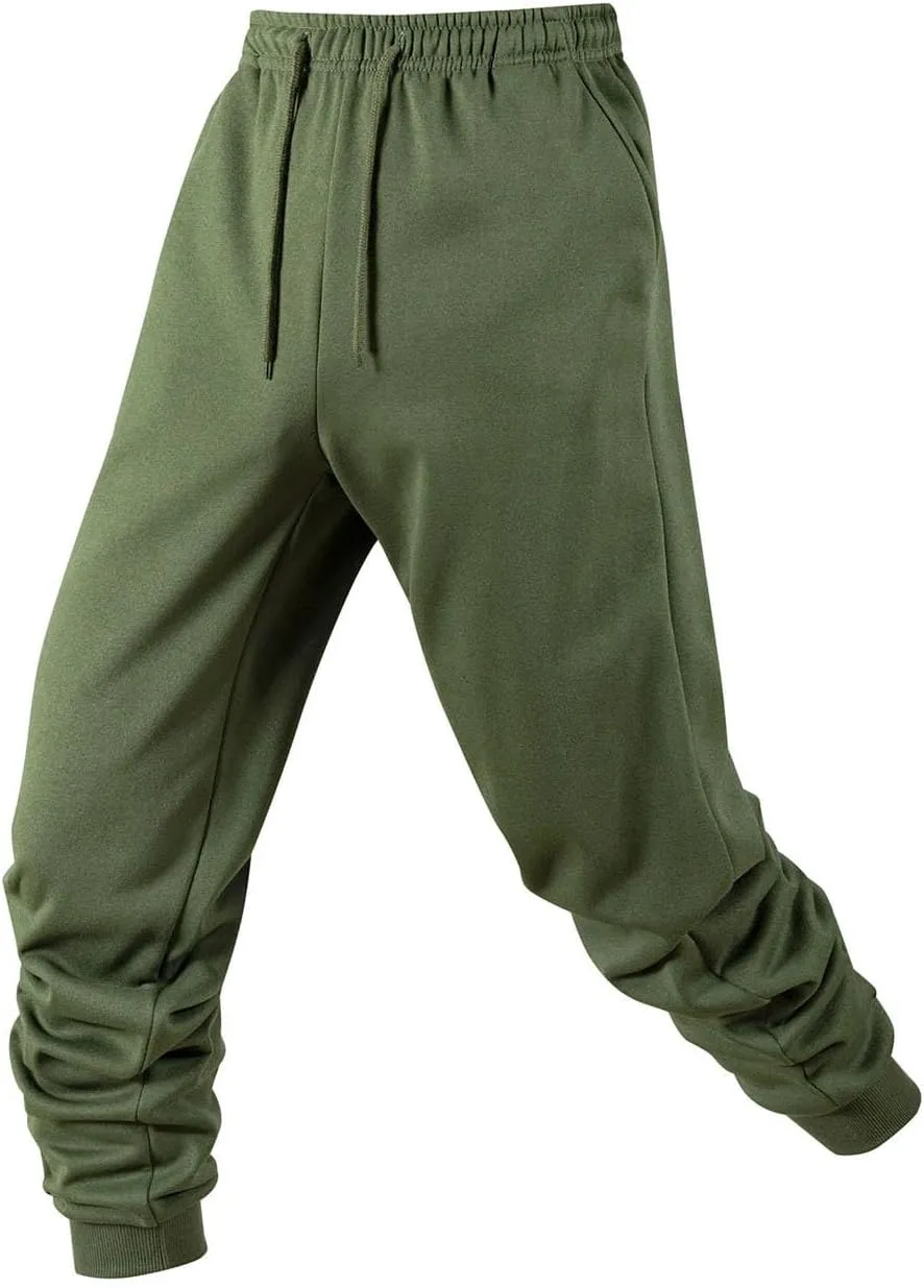 Men's Solid Color Casual Cotton Drawstring Patchwork Outdoor Sports Trousers