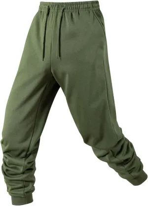 Men's Solid Color Casual Cotton Drawstring Patchwork Outdoor Sports Trousers