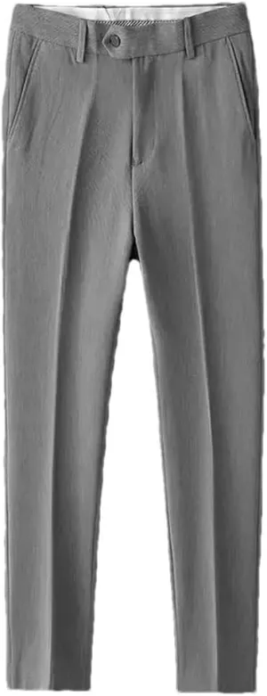 Men's Solid Color Casual Simple Wedding Business Formal Suit Trousers