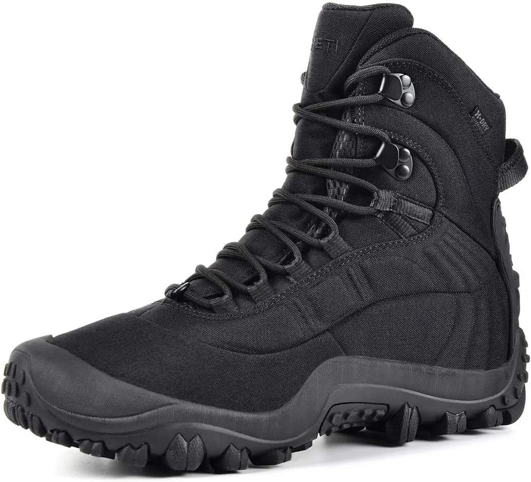 Men's Tactical Boots 8'' Mid Combat Boots Waterproof Military Boots