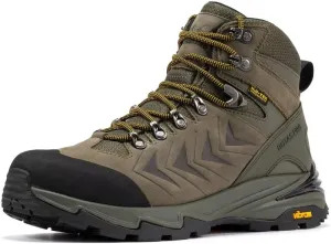 Men's Waterproof Hiking Boots, 6 Inch Slip Resistant Light Weight Outdoor Boots