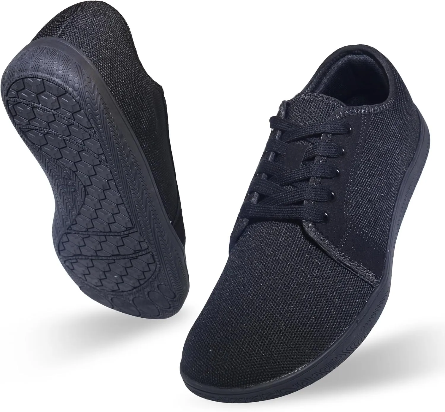 Men's Wide Toe Box Casual Shoes Barefoot Sneakers Wide Width | Zero Drop Sole | Resistant Slip and Breathable Walking Shoes for Men