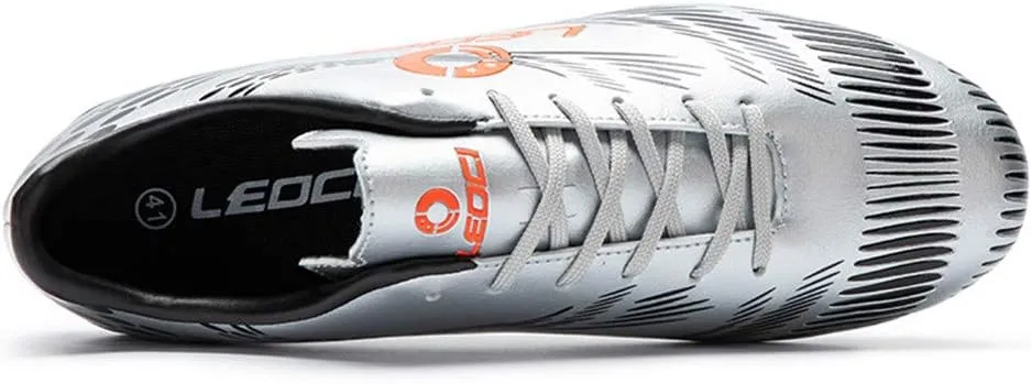 Men's Women's Firm Ground Soccer Cleats Outdoor/Indoor Boys Girls Professional Futsal Football Training Sneakers