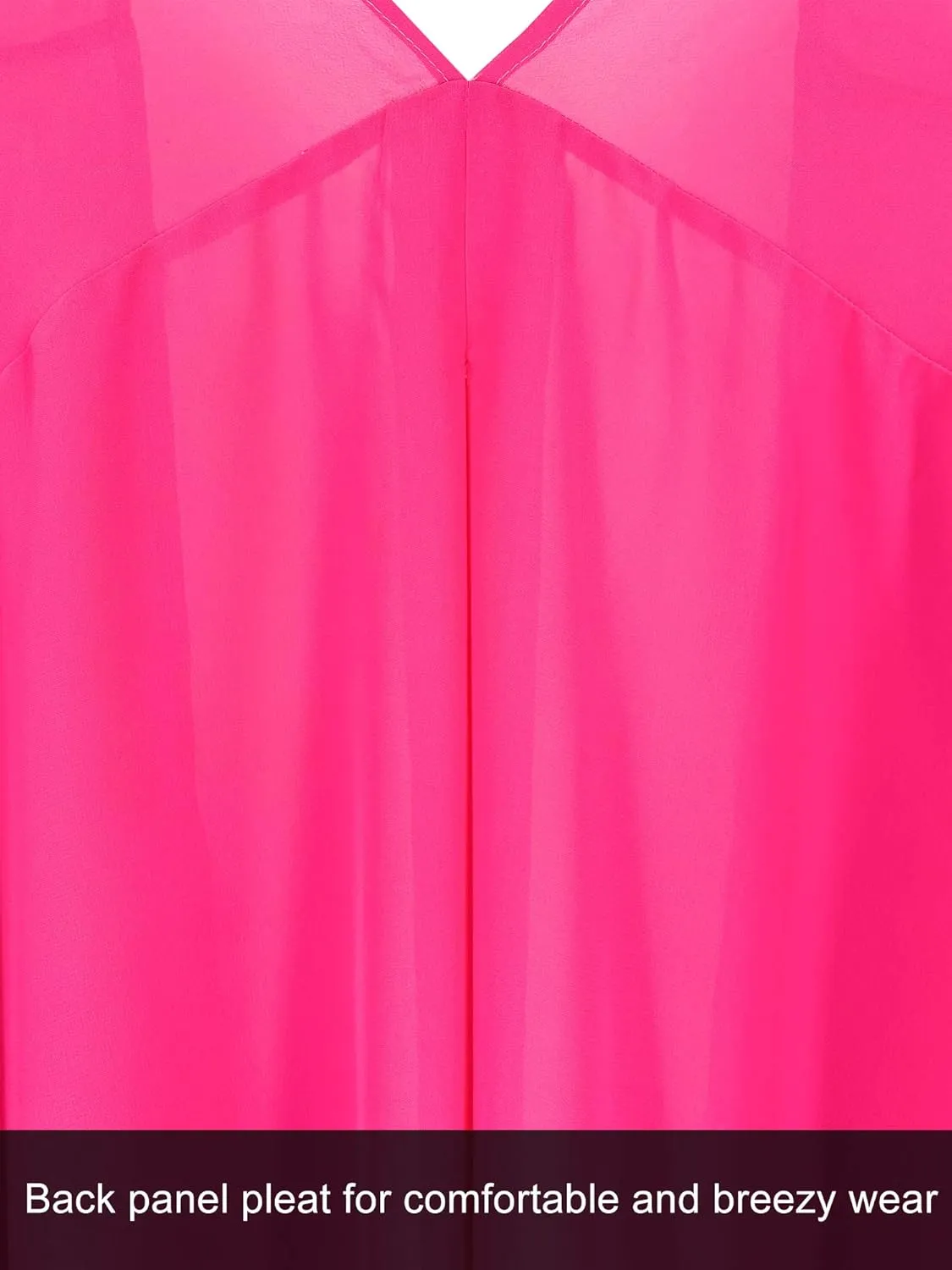 Moss Rose Women's Sheer Kimono Chiffon Cardigan Loose Beach Cover Up Casual Blouse Tops