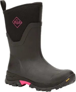 MUCK Women's Arctic Ice Agat Waterproof Lightweight Warm Mid Rubber Rain Boots