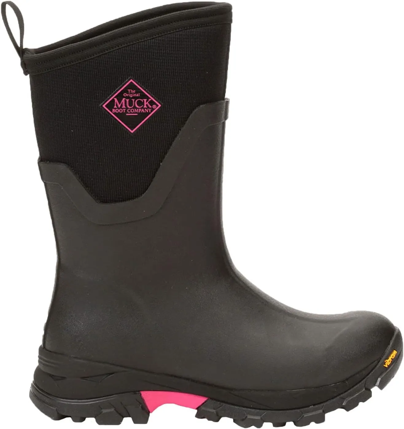 MUCK Women's Arctic Ice Agat Waterproof Lightweight Warm Mid Rubber Rain Boots