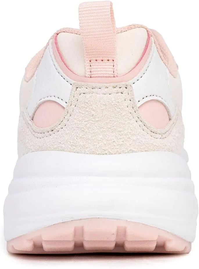 Nautica Girls' Sneakers - Lace-Up Tennis Shoes, Casual & Comfortable for Toddlers,Toddler, Little Kids & Big Kids (Platform/Regular)