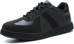 Non Slip Work Shoes for Men Women丨Waterproof Slip On Walking Loafers