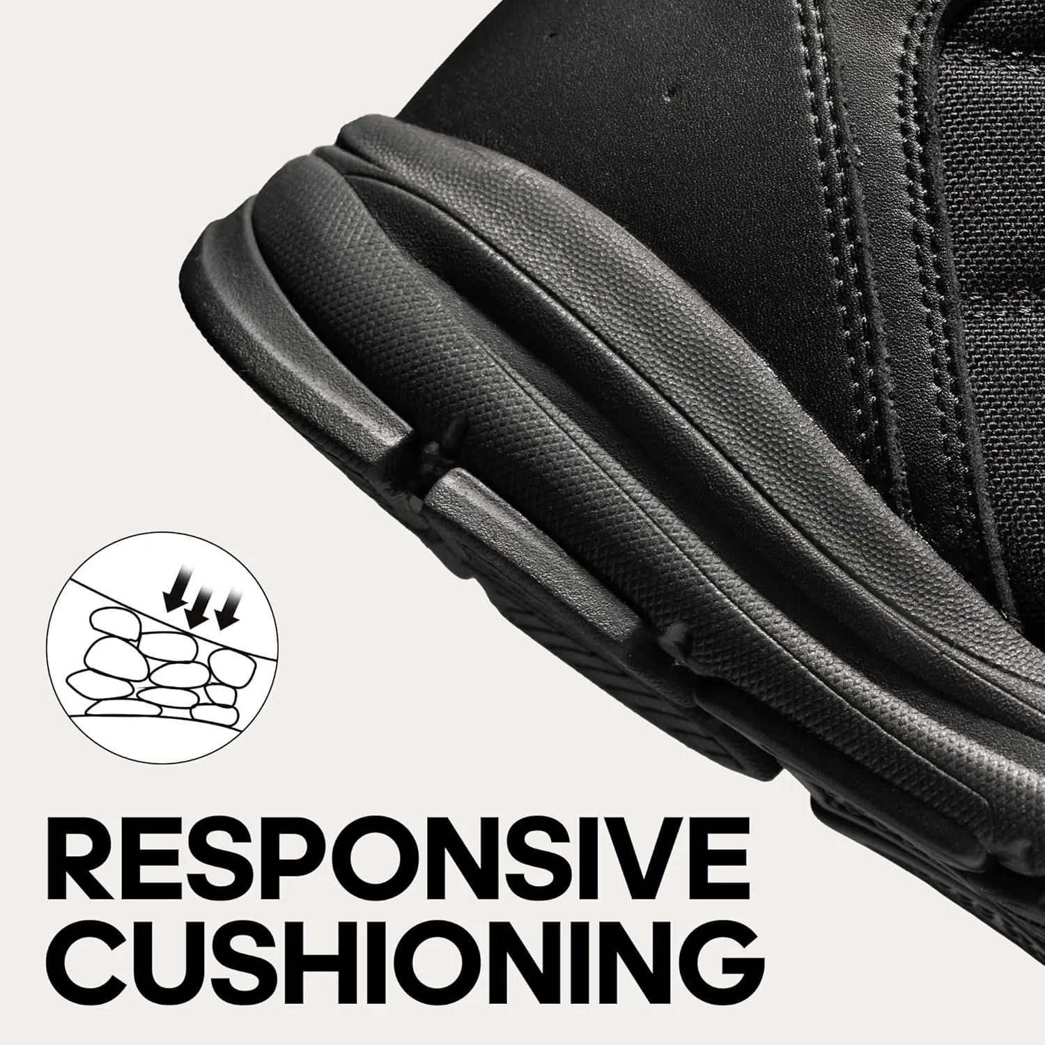 NORTIV 8 Men's Lightweight Military Tactical Work Boots Outdoor Hiking Motorcycle Combat Boots