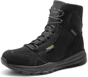 NORTIV 8 Men's Lightweight Military Tactical Work Boots Outdoor Hiking Motorcycle Combat Boots