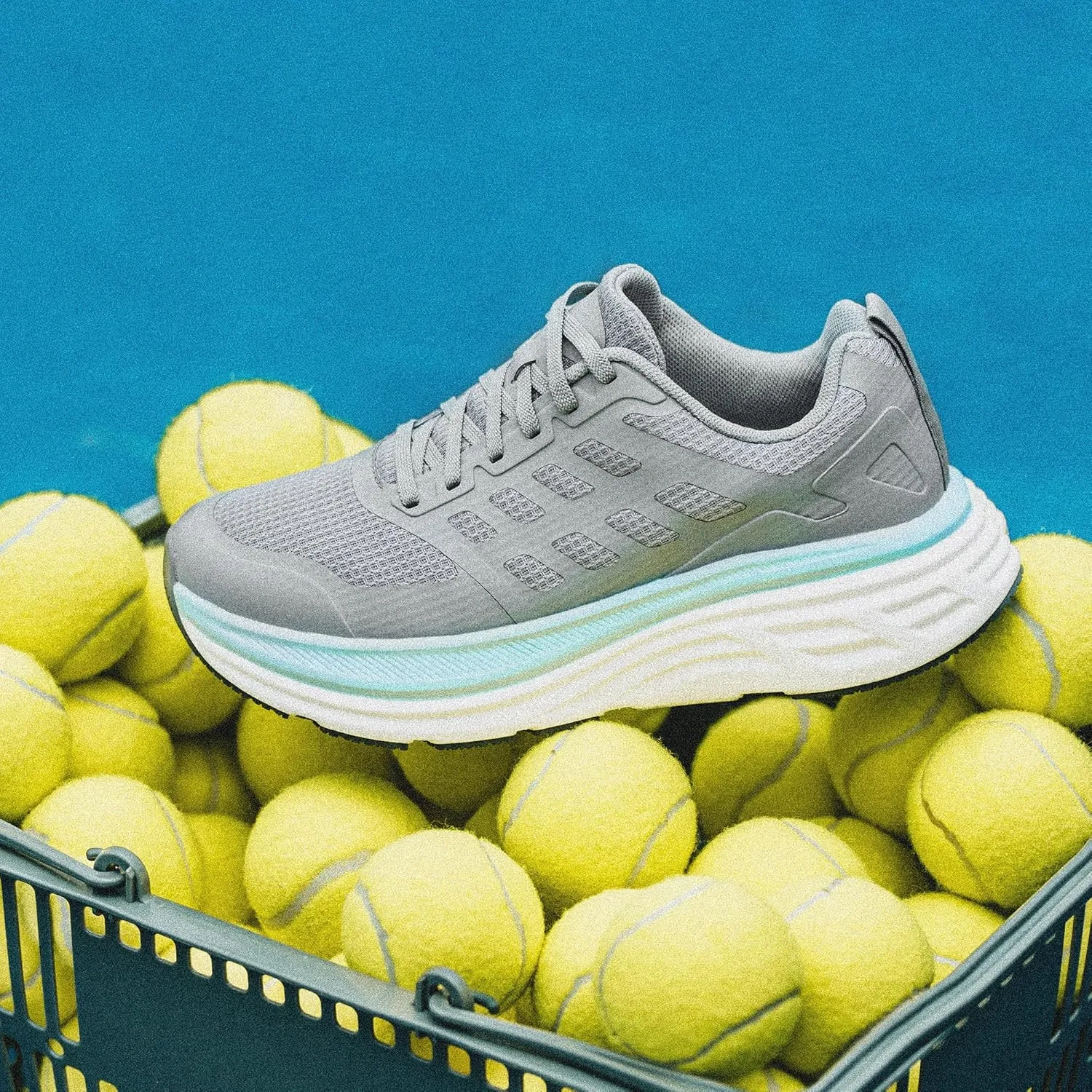 NORTIV 8 Men's Walking Running Tennis Cushioning Shoes ActiveFloat Non Slip Athletic Gym Workout Jogging Comfortable Sneakers