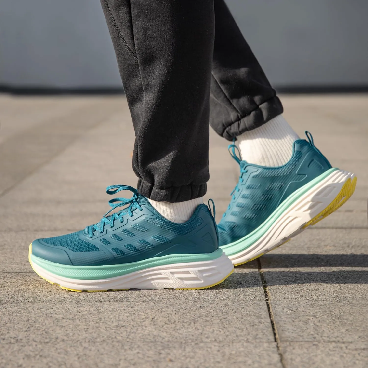 NORTIV 8 Men's Walking Running Tennis Cushioning Shoes ActiveFloat Non Slip Athletic Gym Workout Jogging Comfortable Sneakers