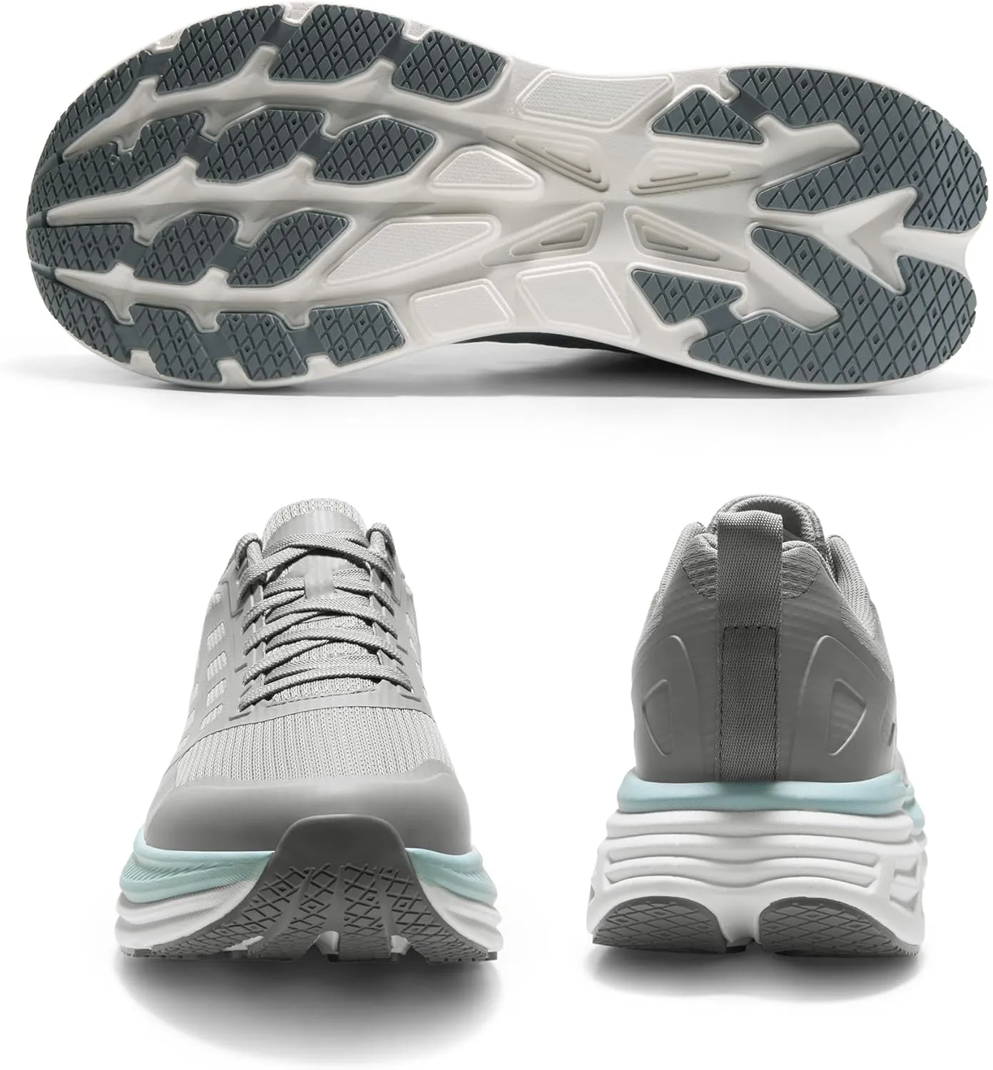 NORTIV 8 Men's Walking Running Tennis Cushioning Shoes ActiveFloat Non Slip Athletic Gym Workout Jogging Comfortable Sneakers