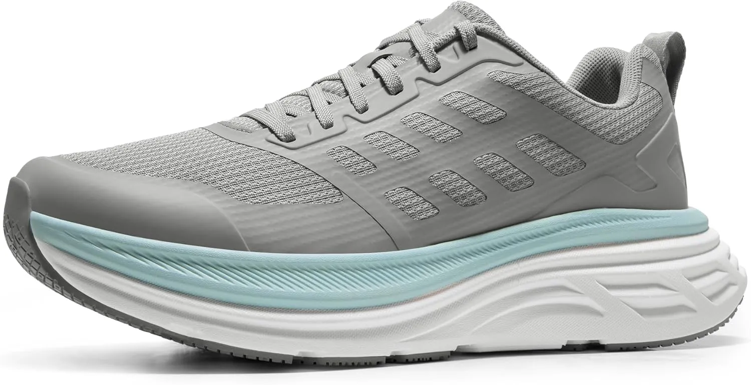NORTIV 8 Men's Walking Running Tennis Cushioning Shoes ActiveFloat Non Slip Athletic Gym Workout Jogging Comfortable Sneakers