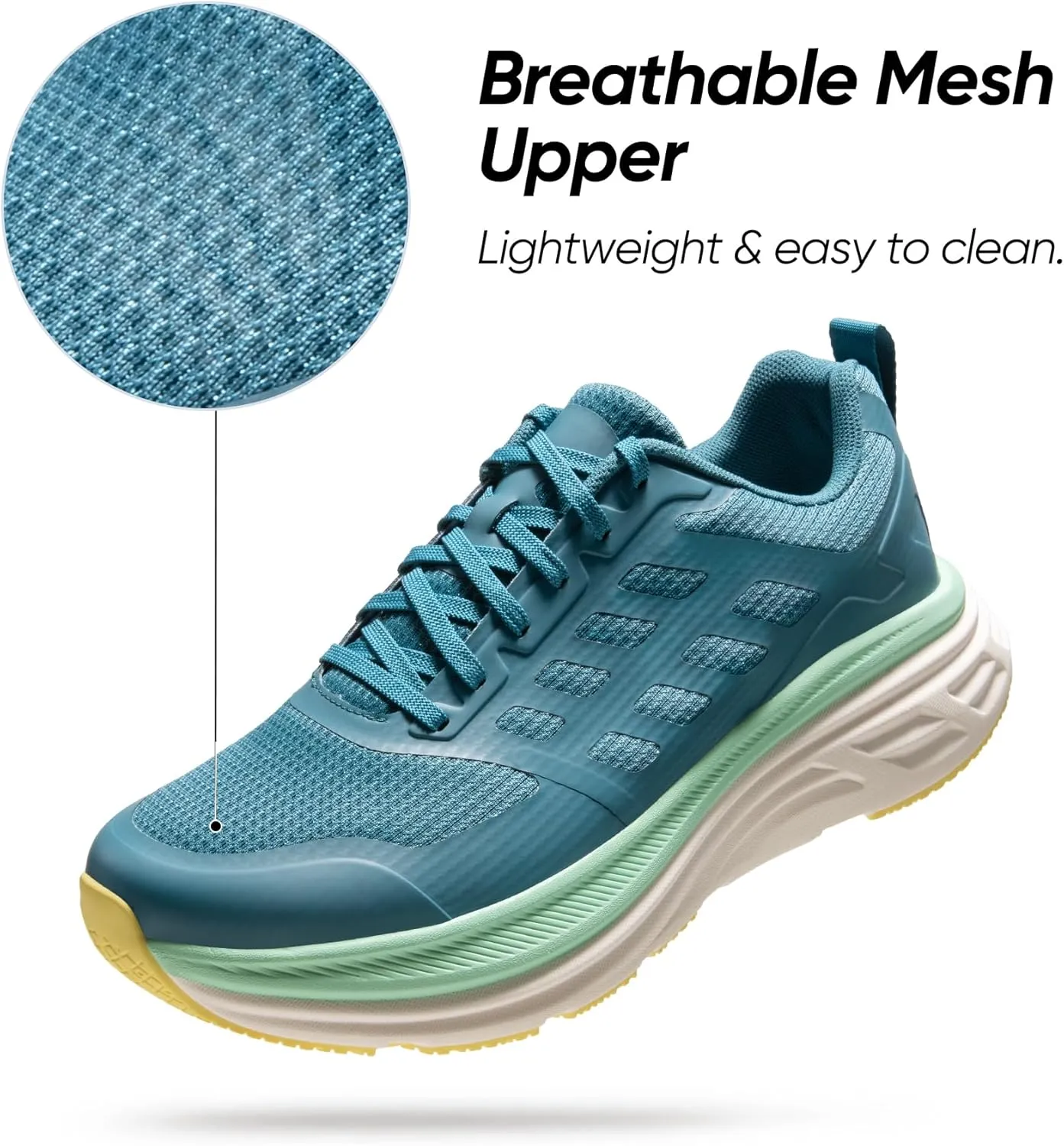 NORTIV 8 Men's Walking Running Tennis Cushioning Shoes ActiveFloat Non Slip Athletic Gym Workout Jogging Comfortable Sneakers