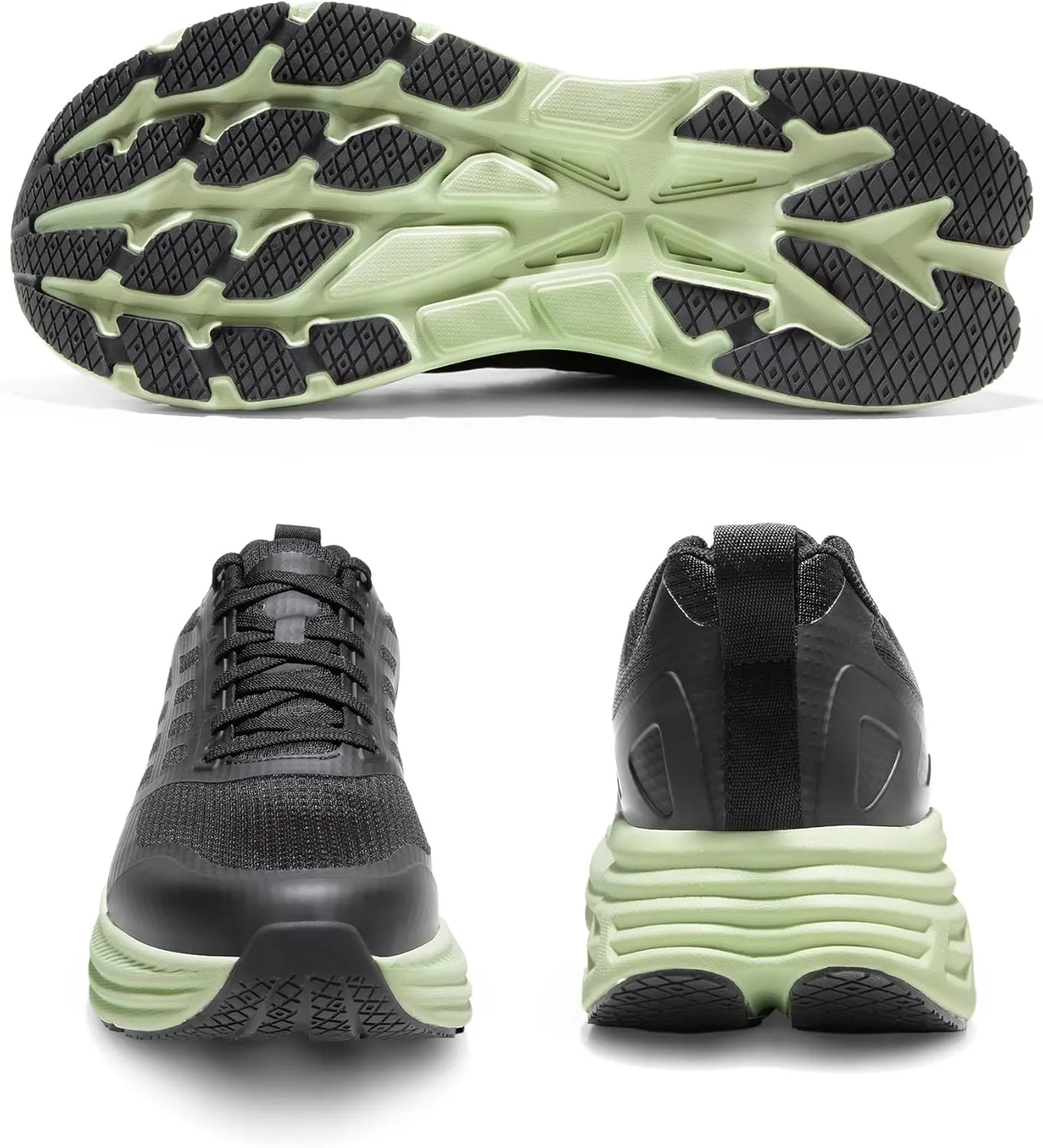 NORTIV 8 Men's Walking Running Tennis Cushioning Shoes ActiveFloat Non Slip Athletic Gym Workout Jogging Comfortable Sneakers