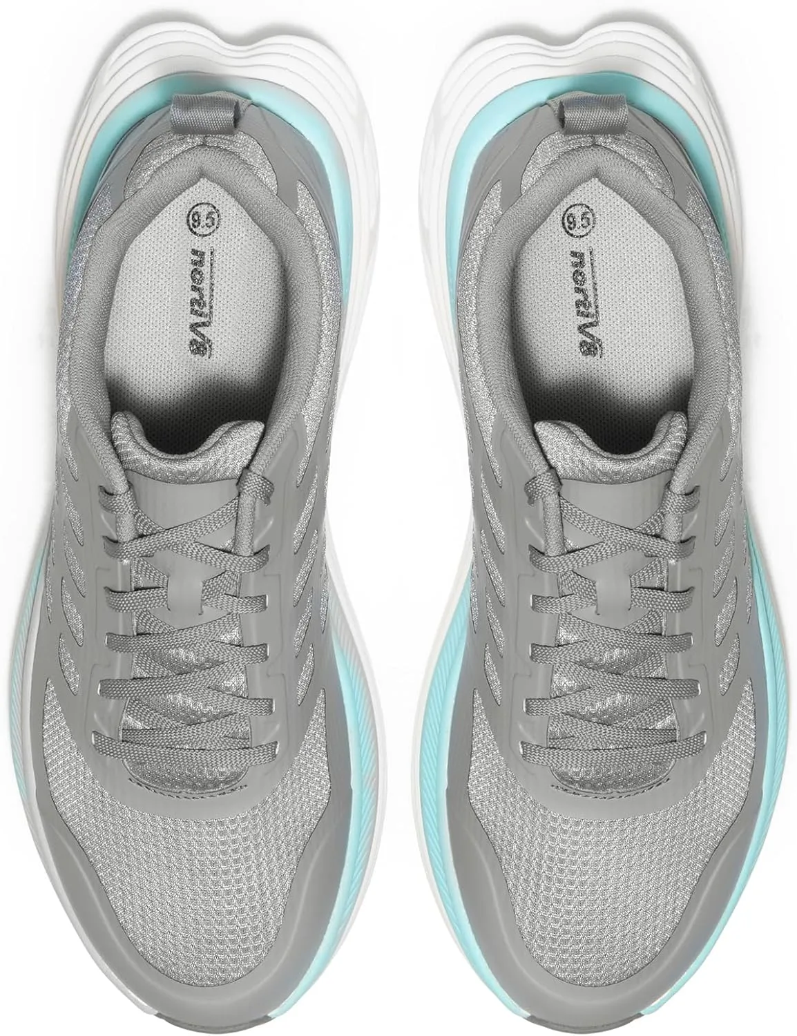 NORTIV 8 Men's Walking Running Tennis Cushioning Shoes ActiveFloat Non Slip Athletic Gym Workout Jogging Comfortable Sneakers