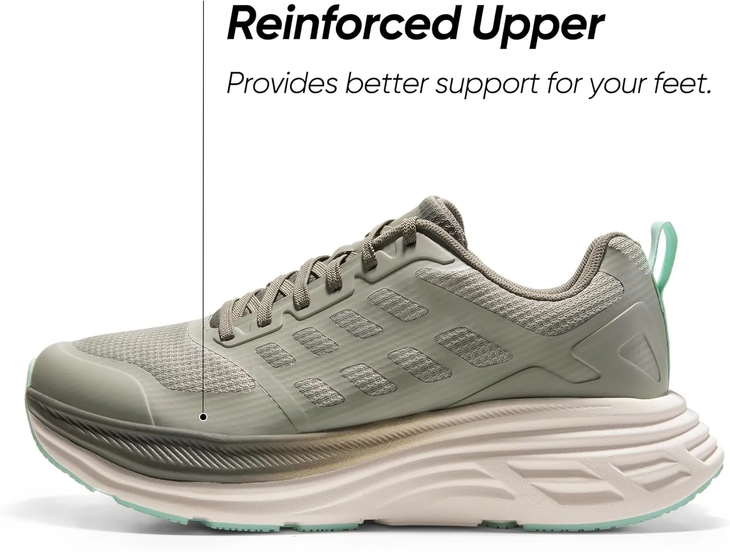 NORTIV 8 Men's Walking Running Tennis Cushioning Shoes ActiveFloat Non Slip Athletic Gym Workout Jogging Comfortable Sneakers