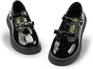 Oamico Toddler Girls Dress Shoes Loafers School Uniform Mary Jane Flats Thick Non-Slip Sole Casual Shoe (Toddler/Little Kids)