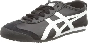 Onitsuka Tiger Women's Low-Top Sneakers, Black/White, 11.5