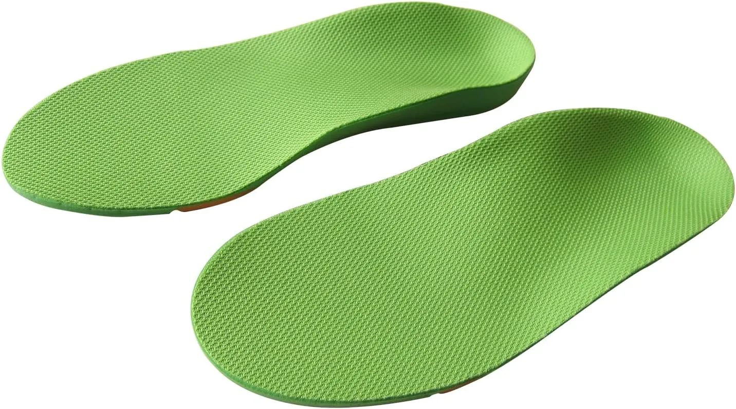 Orthotic Shoe Inserts for Little Boys Arch Support Shoe Insoles for Kids Sneakers Sports Shoe Liner Soles Deep Heel Cup for Over-Pronation and Supination