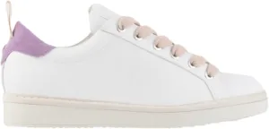 P01 Leather Fashion Sneakers - Women's Low Top Casual Shoes Walking Sustainable Italian
