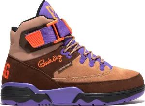 PATRICK EWING ATHLETICS 33 HI WINTER Men's Waterproof Basketball Shoes, Brown/Beige/Purple/Orange - Insulated for Cold Weather